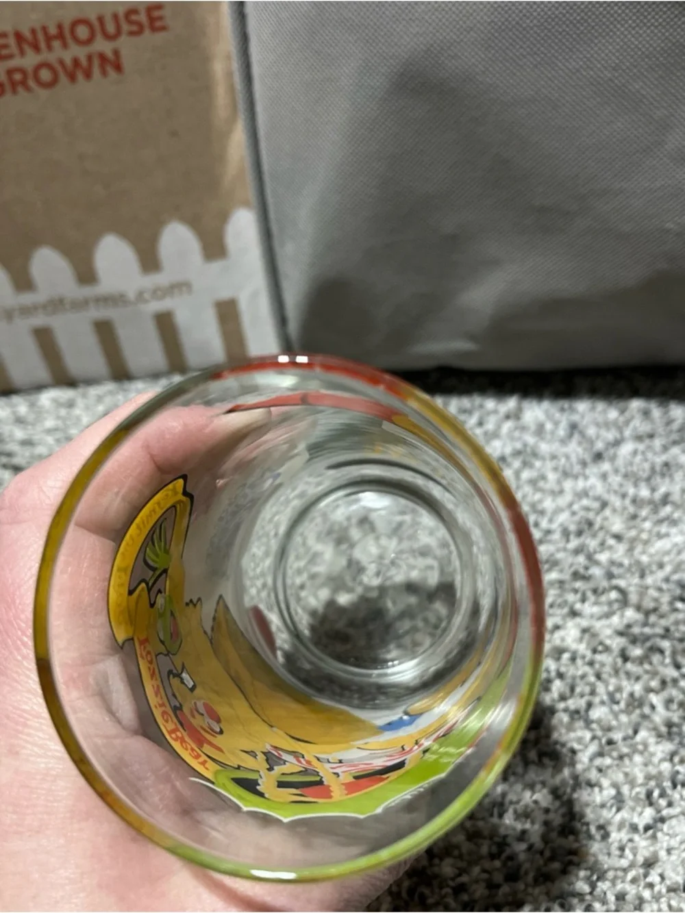 1981 MCDONALDS THE GREAT MUPPET CAPER GLASS GONZO FOZZY KERMIT BALLON JIM HENSON